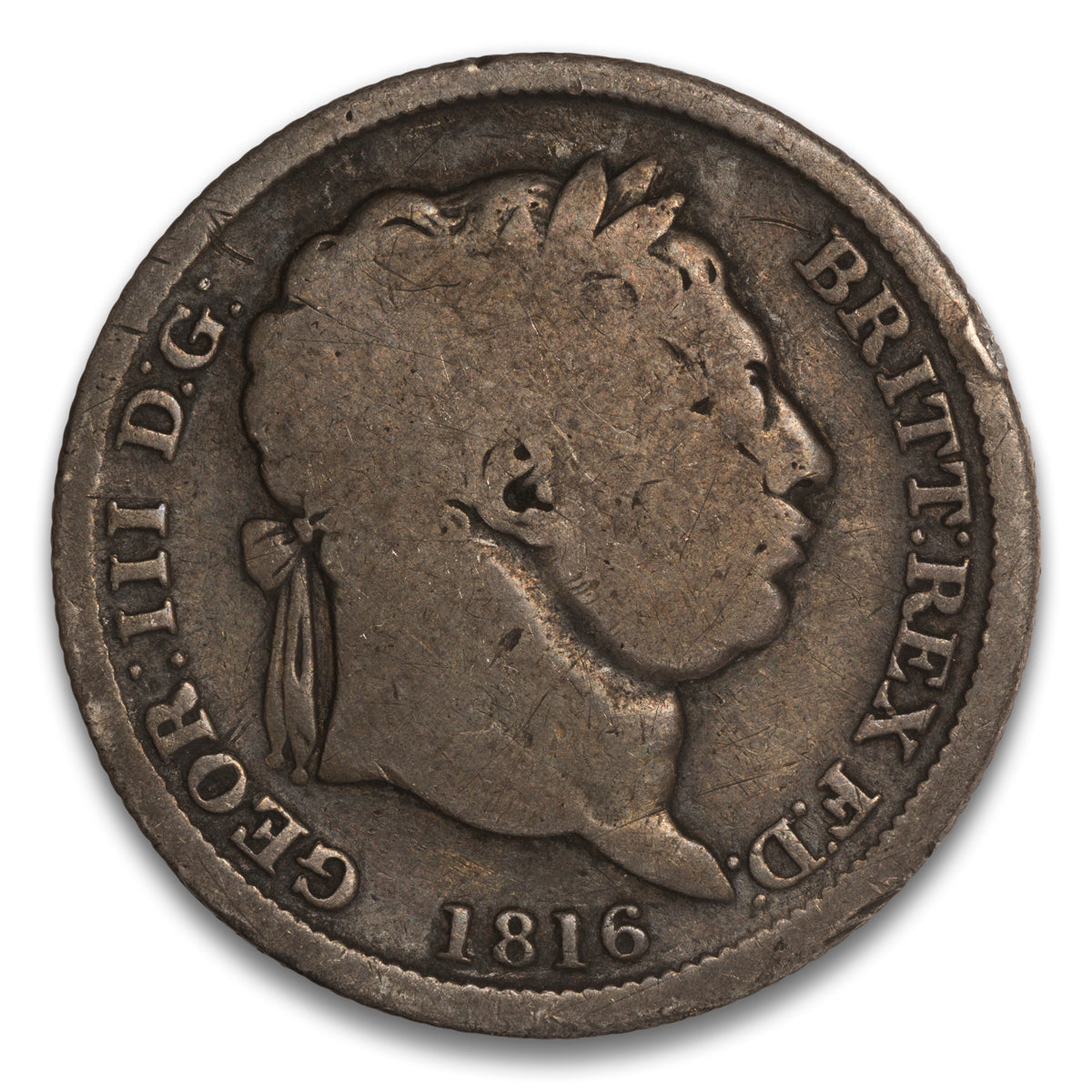 Great Britain Silver 1 Shilling 1816