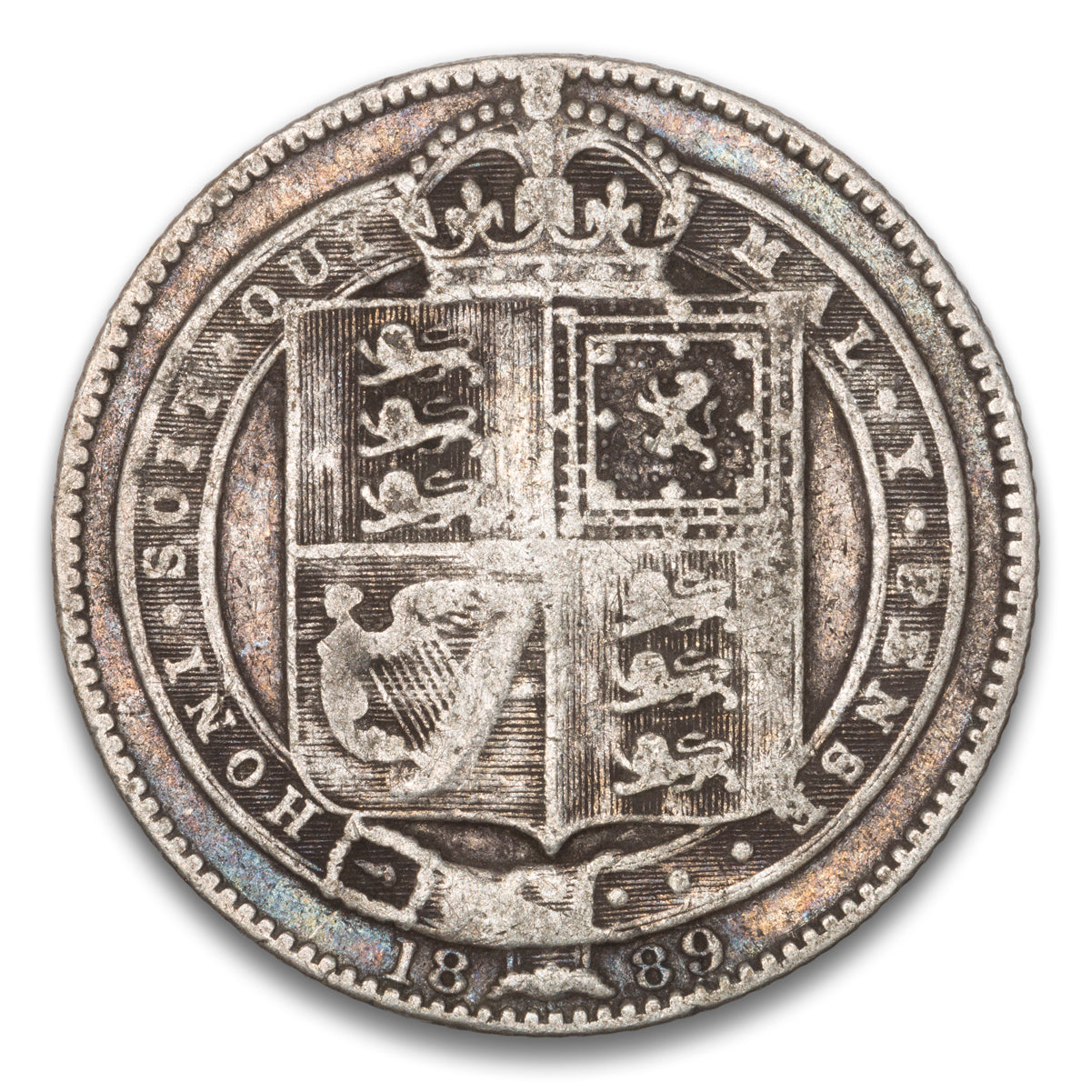 Great Britain Silver 1 Shilling 1889