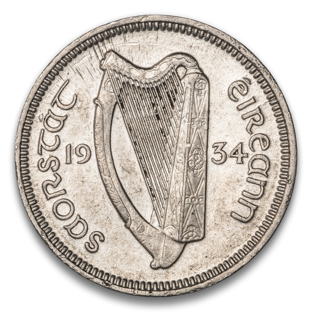 Ireland Base 3 Pence 1934