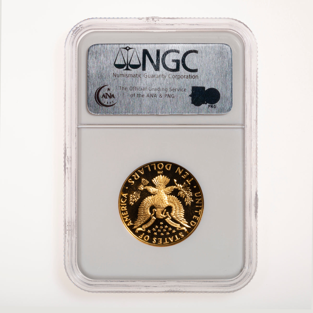 US 10 Dollars 1984 Olympic Games Gold Mint Mark Set NGC PR-69