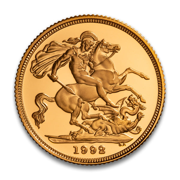 1992 $1 Gold Sovereign