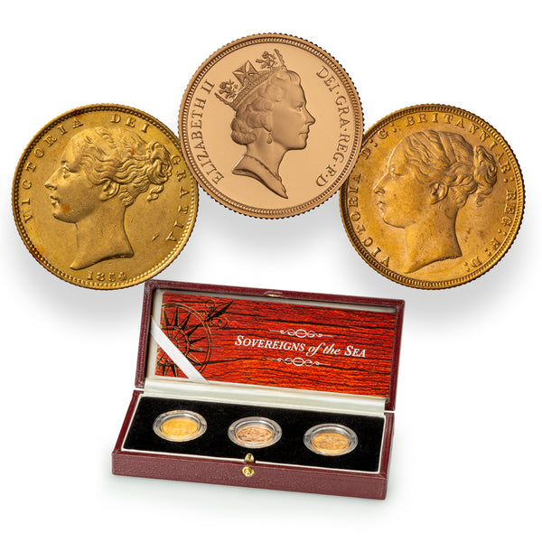 Sovereigns of the Sea 3 Coin Set