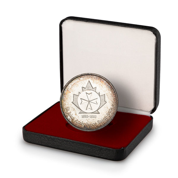 Canada 1883-1983 St. John Ambulance Centennial - Sterling Silver Medal