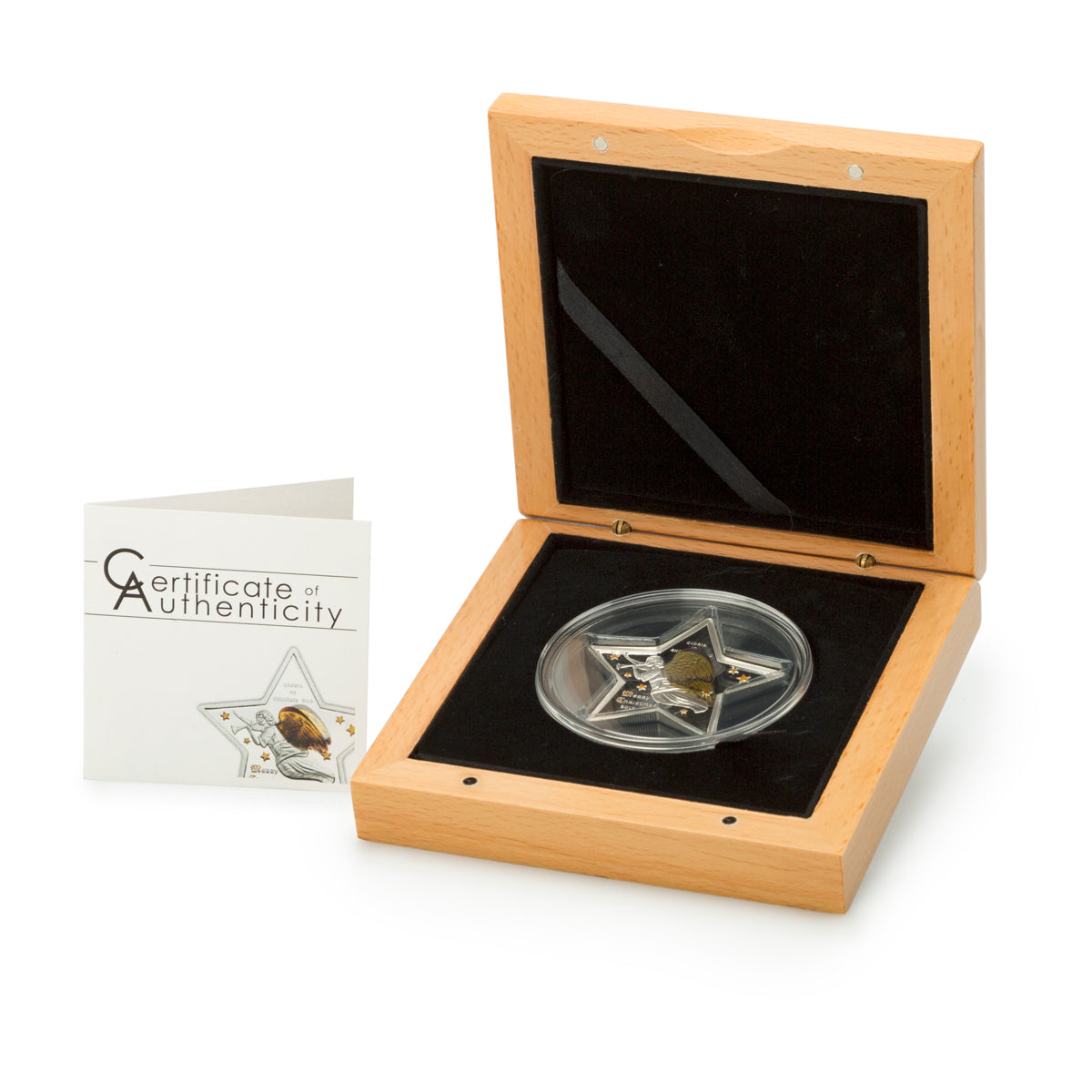 2013 $5 Christmas: Gloria in Excelsis Deo - Pure Silver Coin