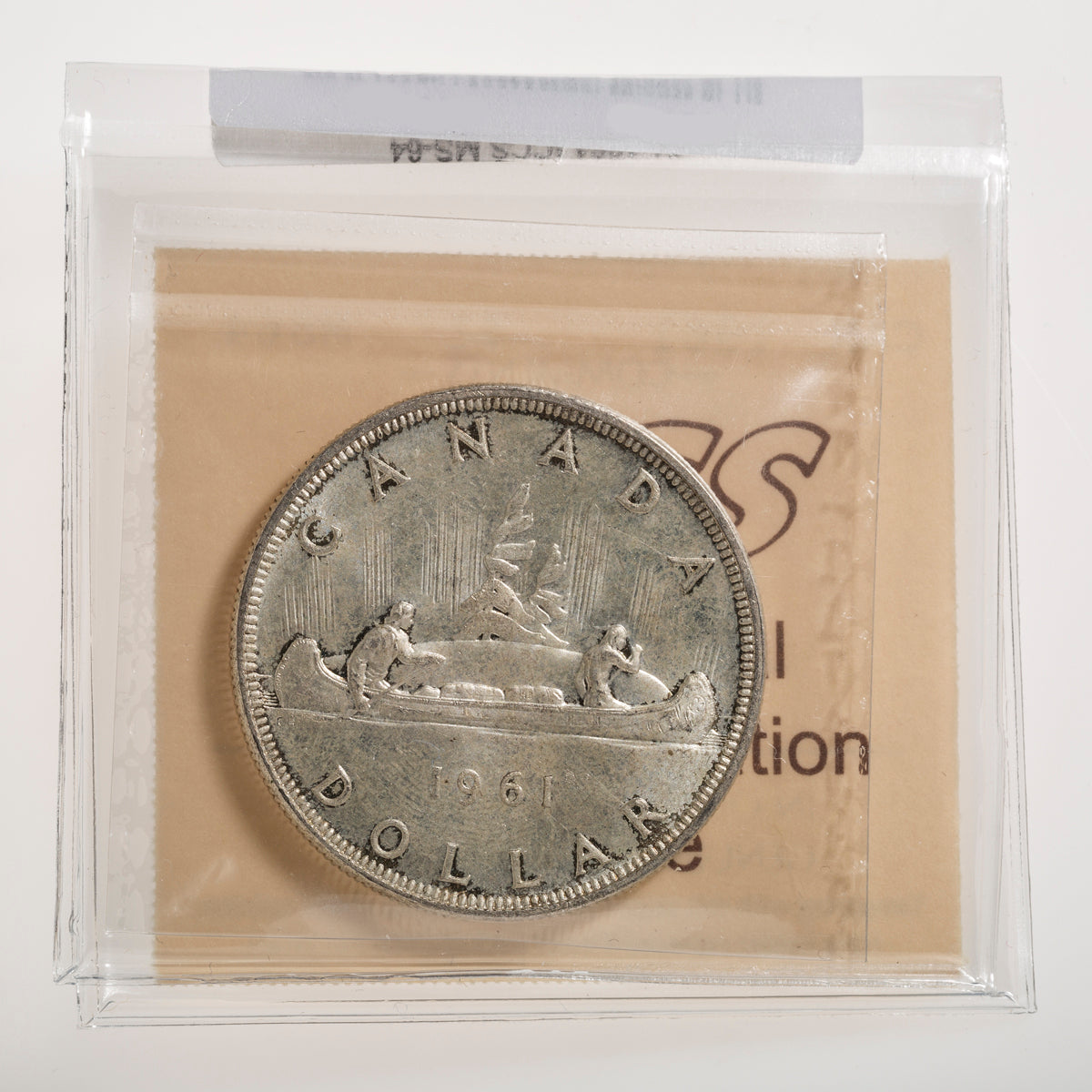 $1 1961 ICCS MS-64
