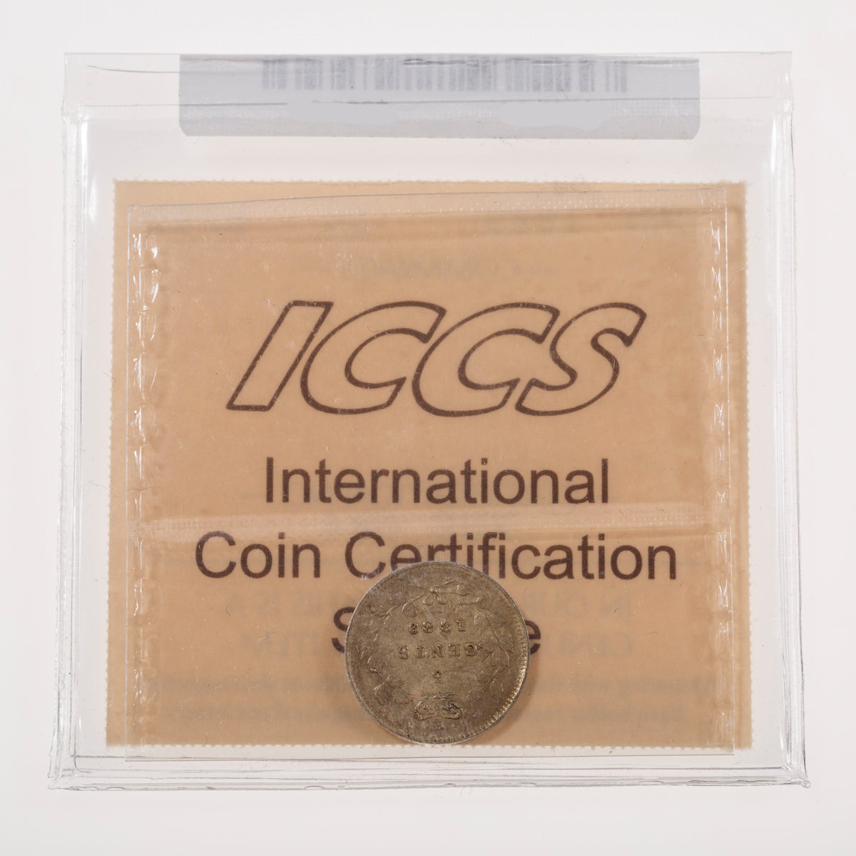 5 Cent 1889 ICCS EF-40