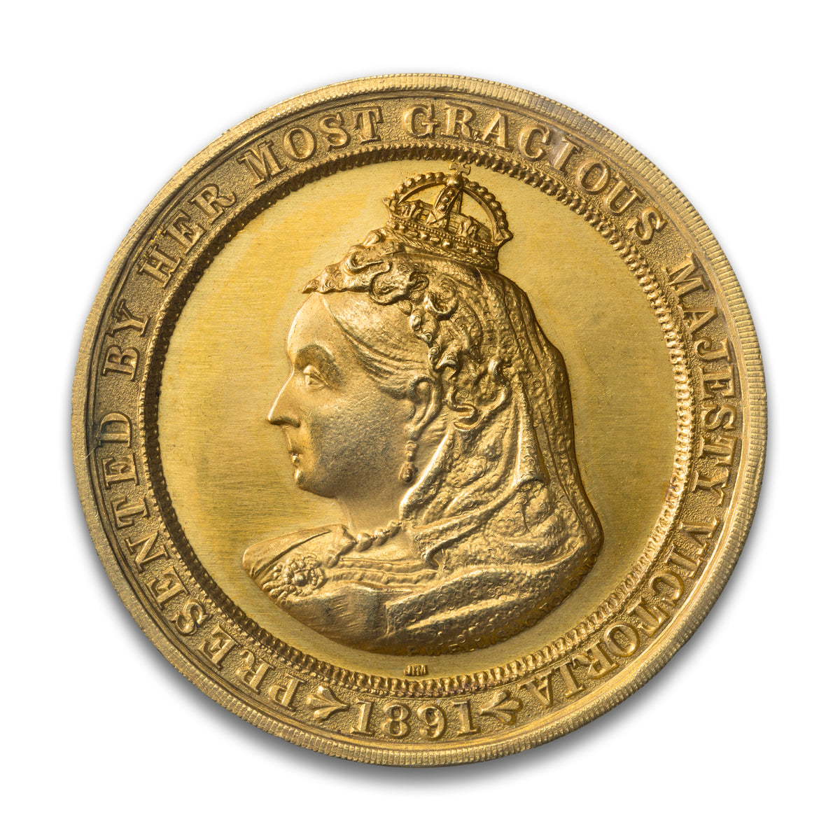 1900 Queen's Cup (Royal Canadian Yatch Club) - Presented to AE Jarvis Medal