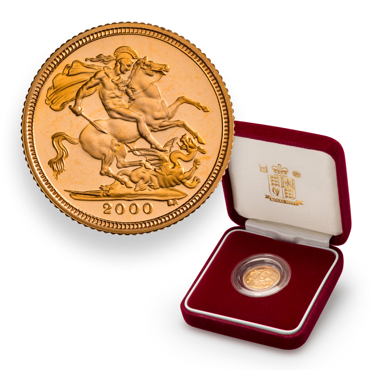 2000 Gold Proof Half Sovereign