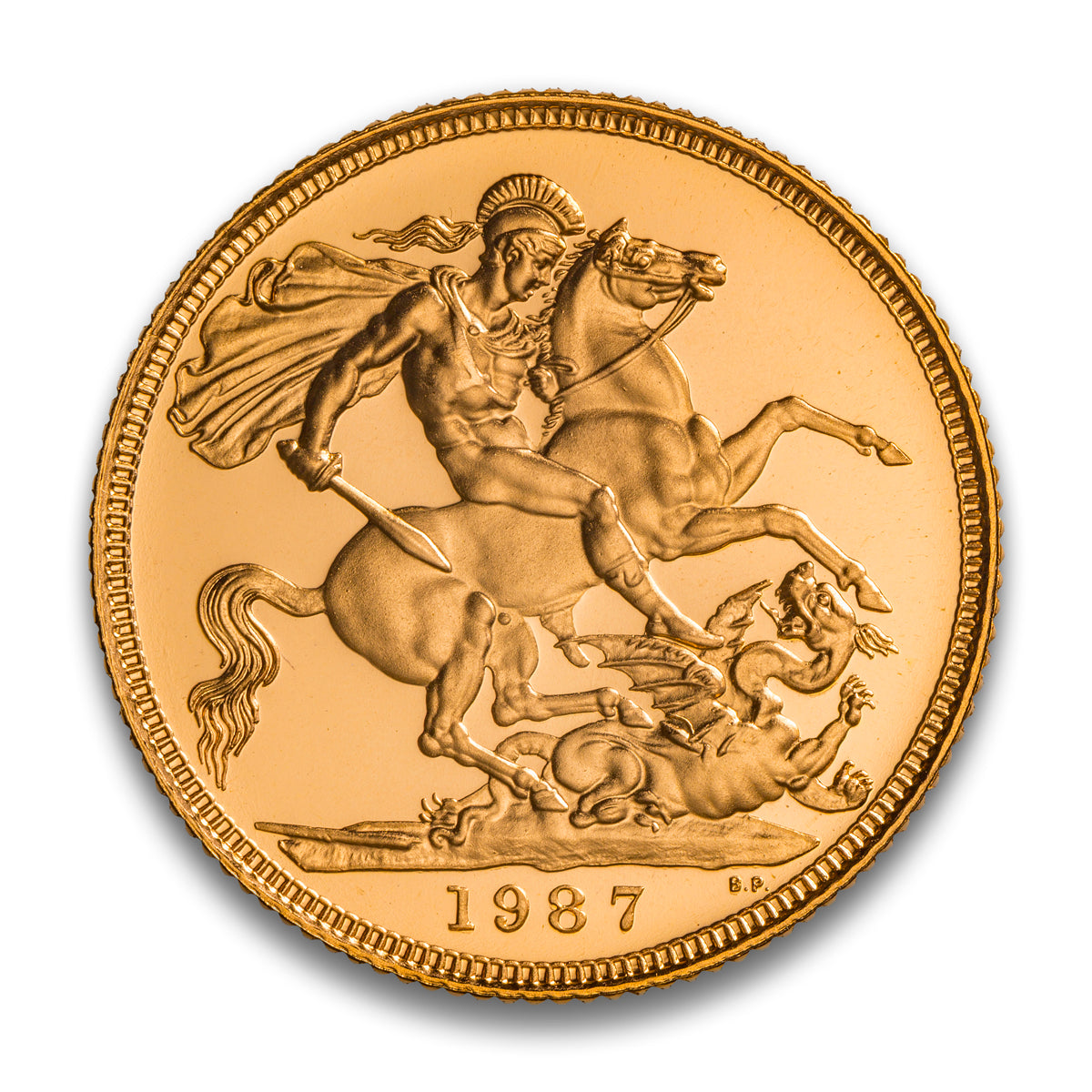 1987 Gold 3 Proof Collection Set