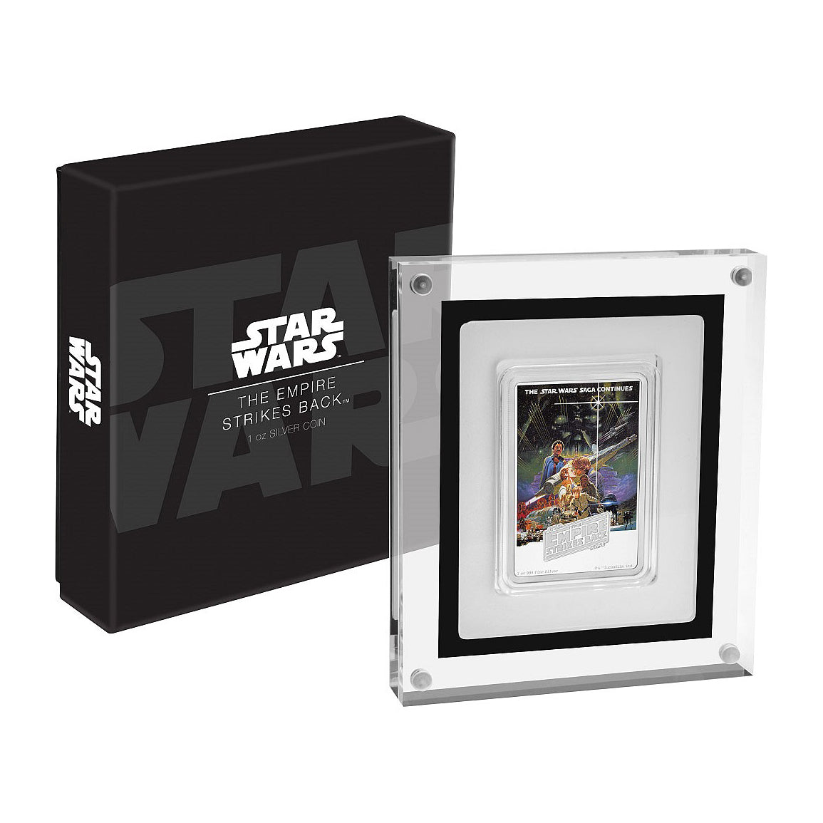 2017 $2 Star Wars: The Empire Strikes Back - Pure Silver Coin