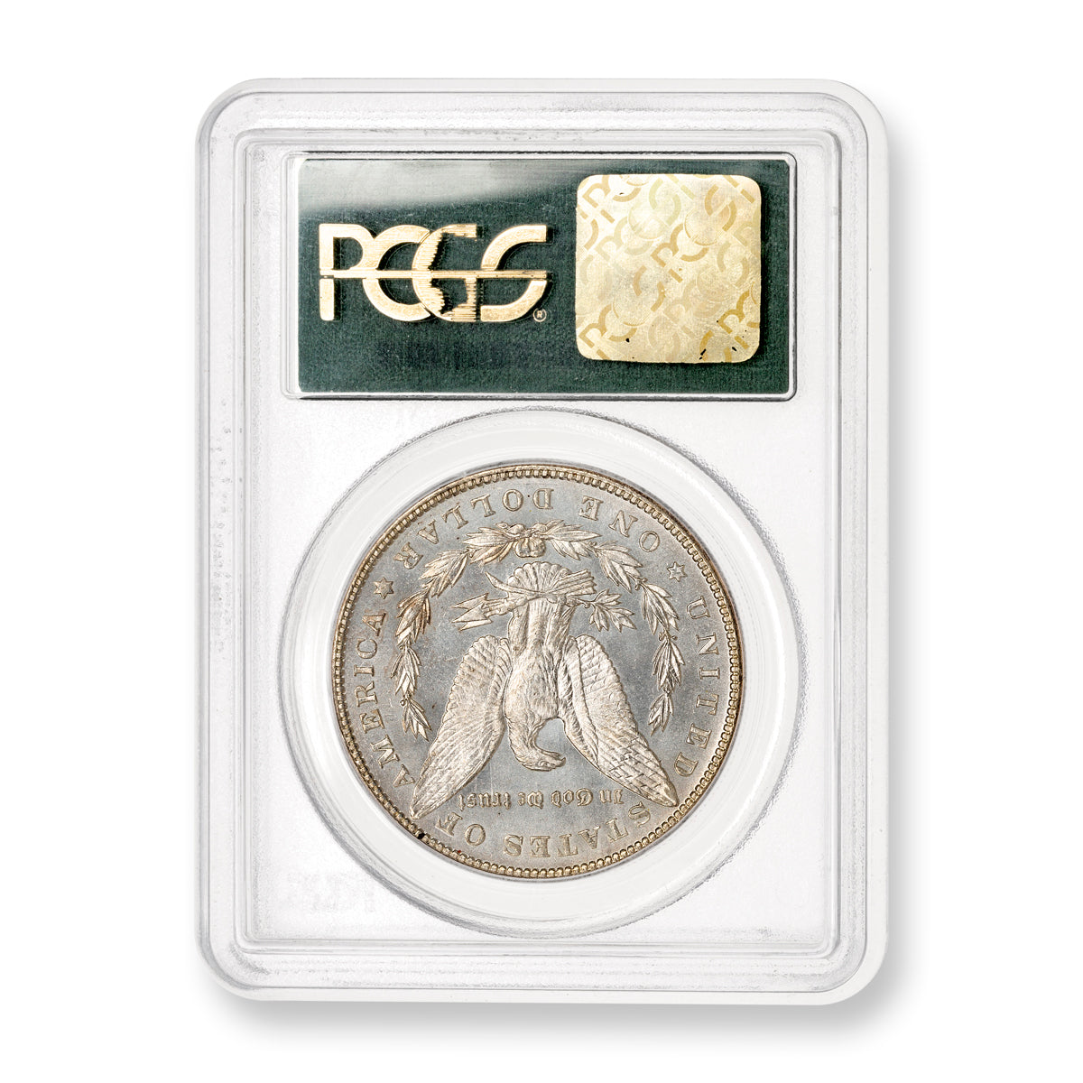 US $1 1887 Morgan Dollar PCGS PL-65