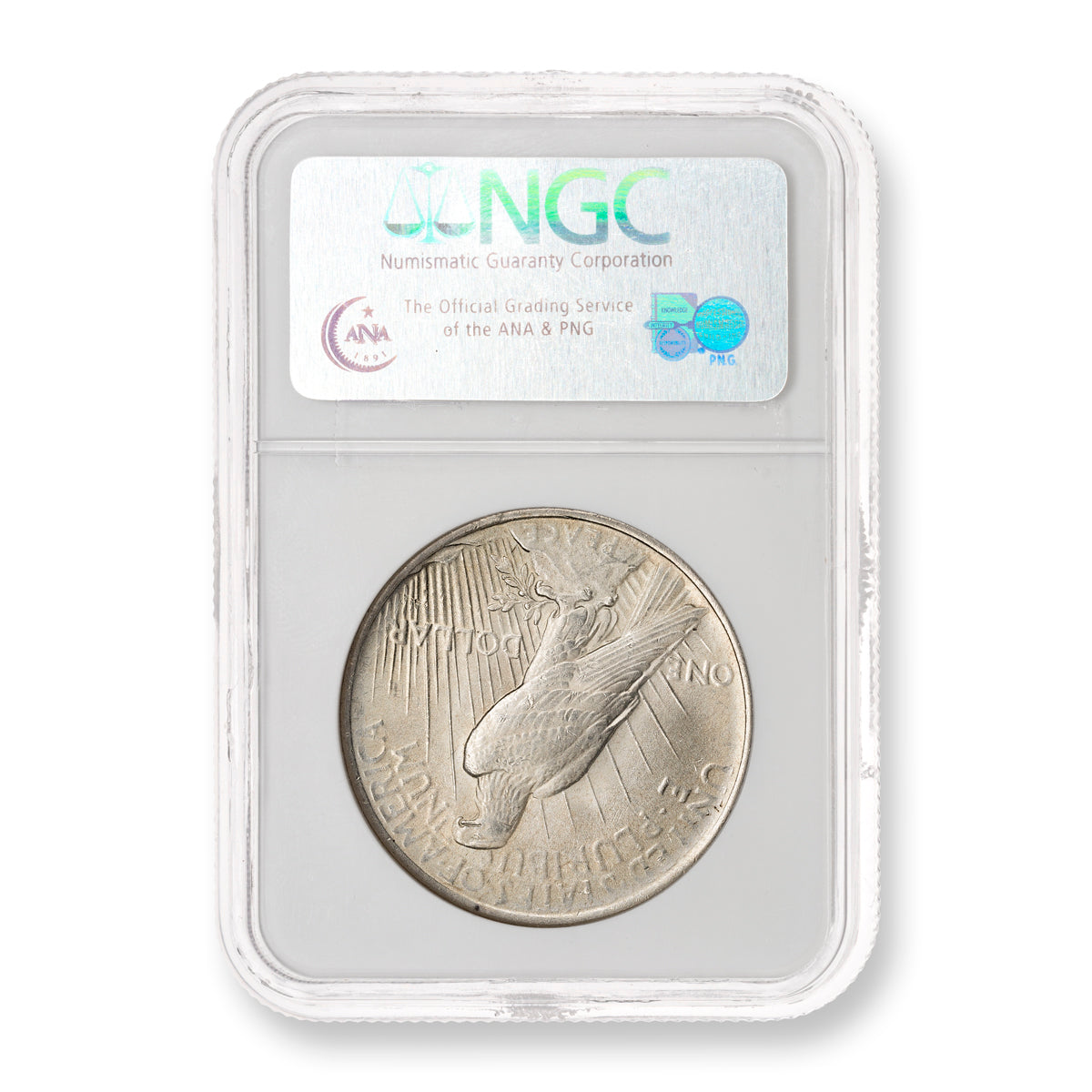 US $1 1922 Peace Dollar NGC MS-65