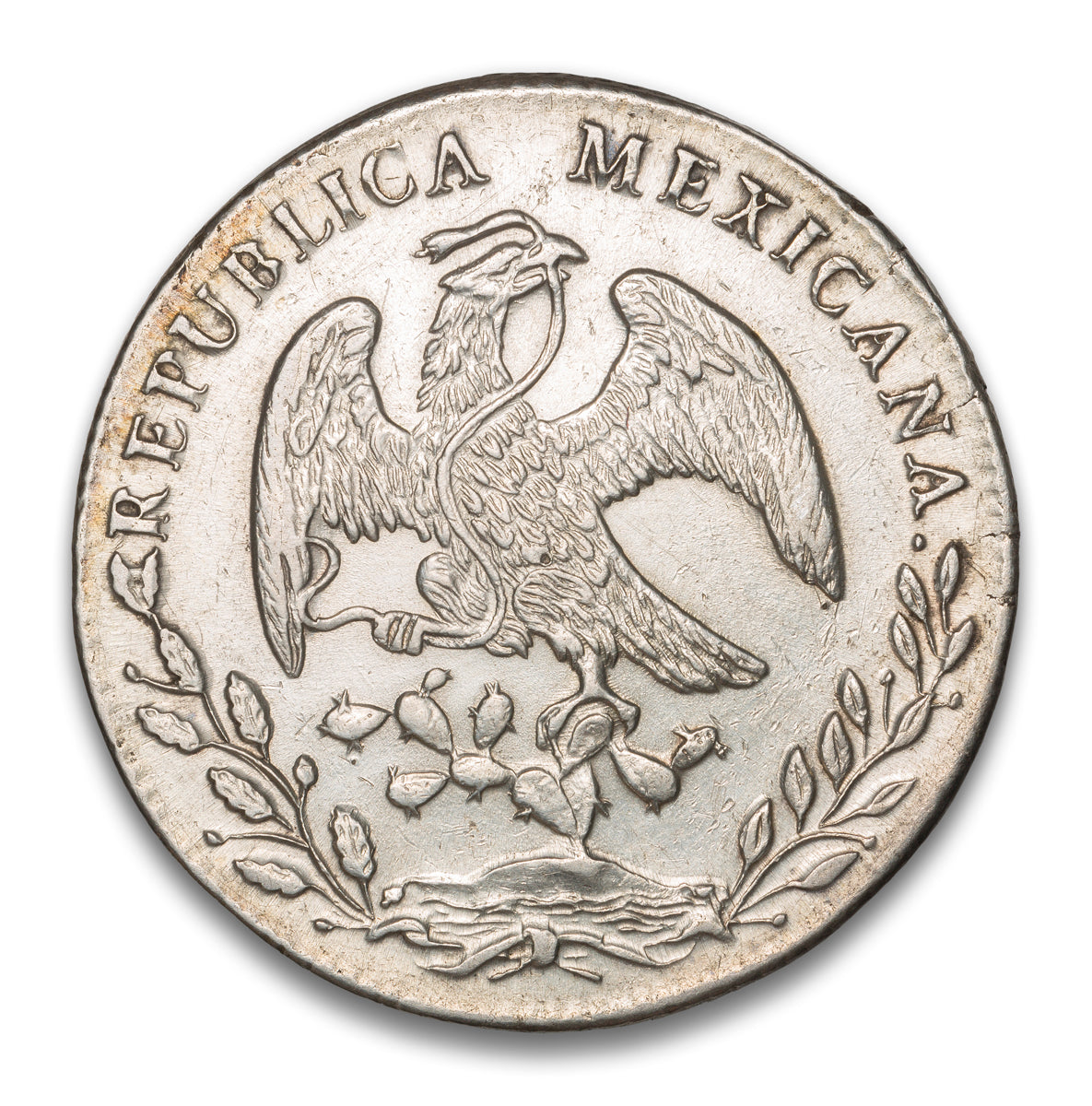 Mexico Silver 1 Peso 1884 GoBR