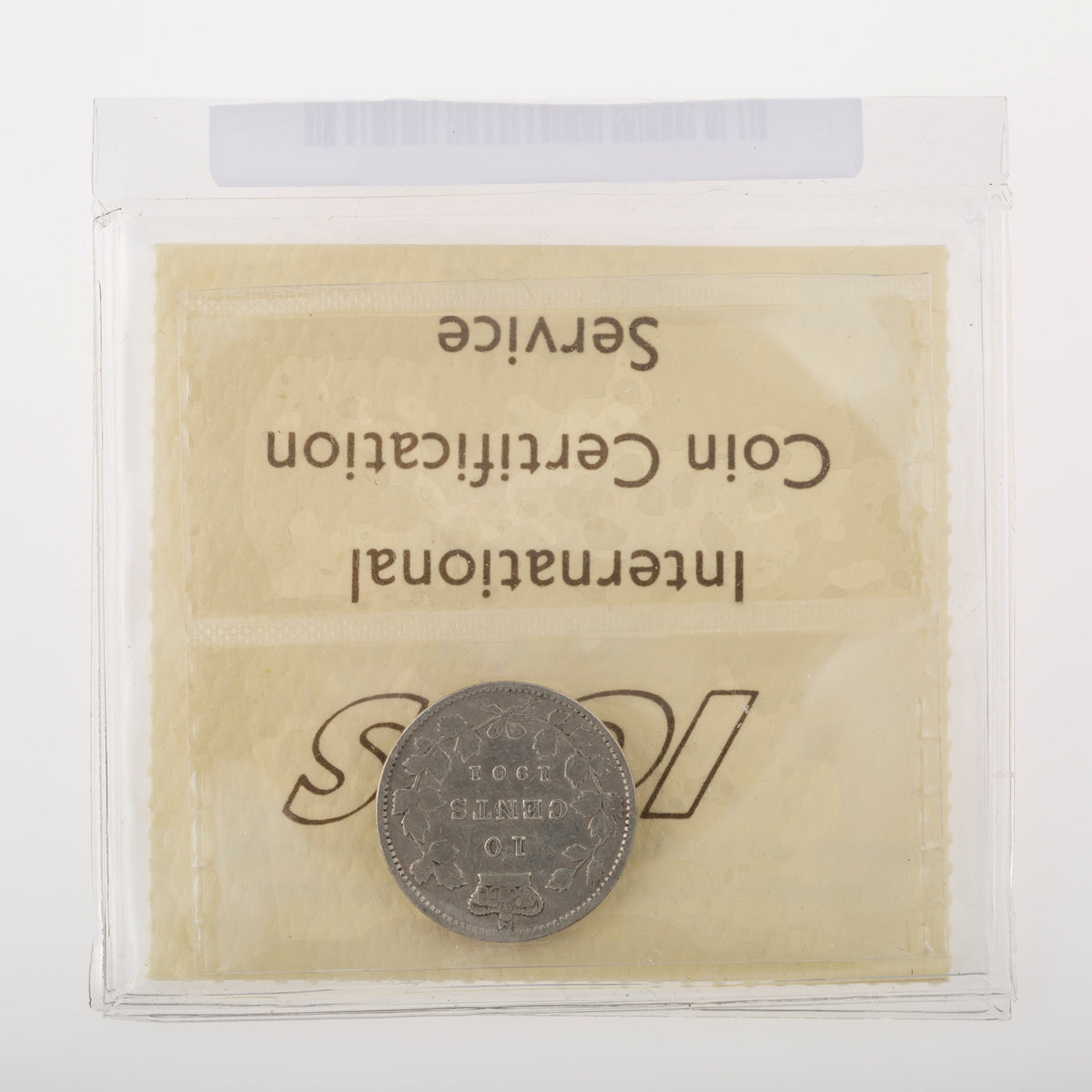 10 Cent 1901 ICCS VG-10