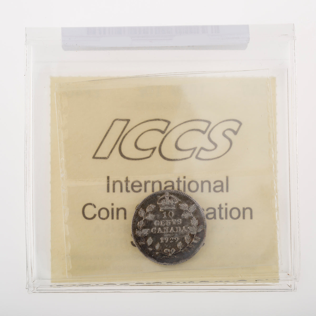 10 Cent 1929 ICCS EF-40