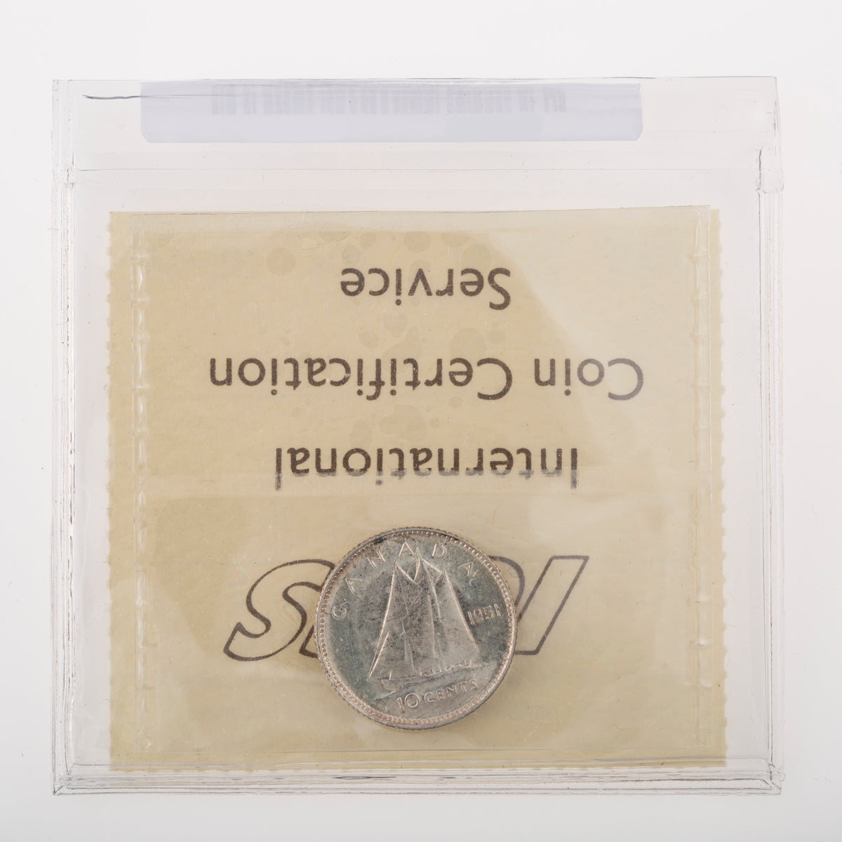 10 Cent 1951 ICCS MS-64