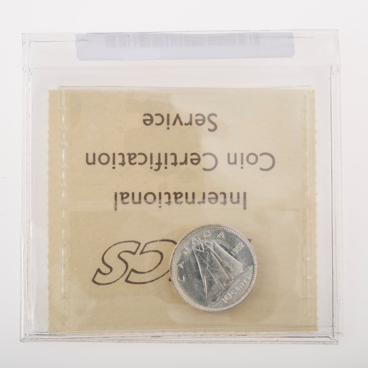 10 Cent 1952 ICCS MS-64