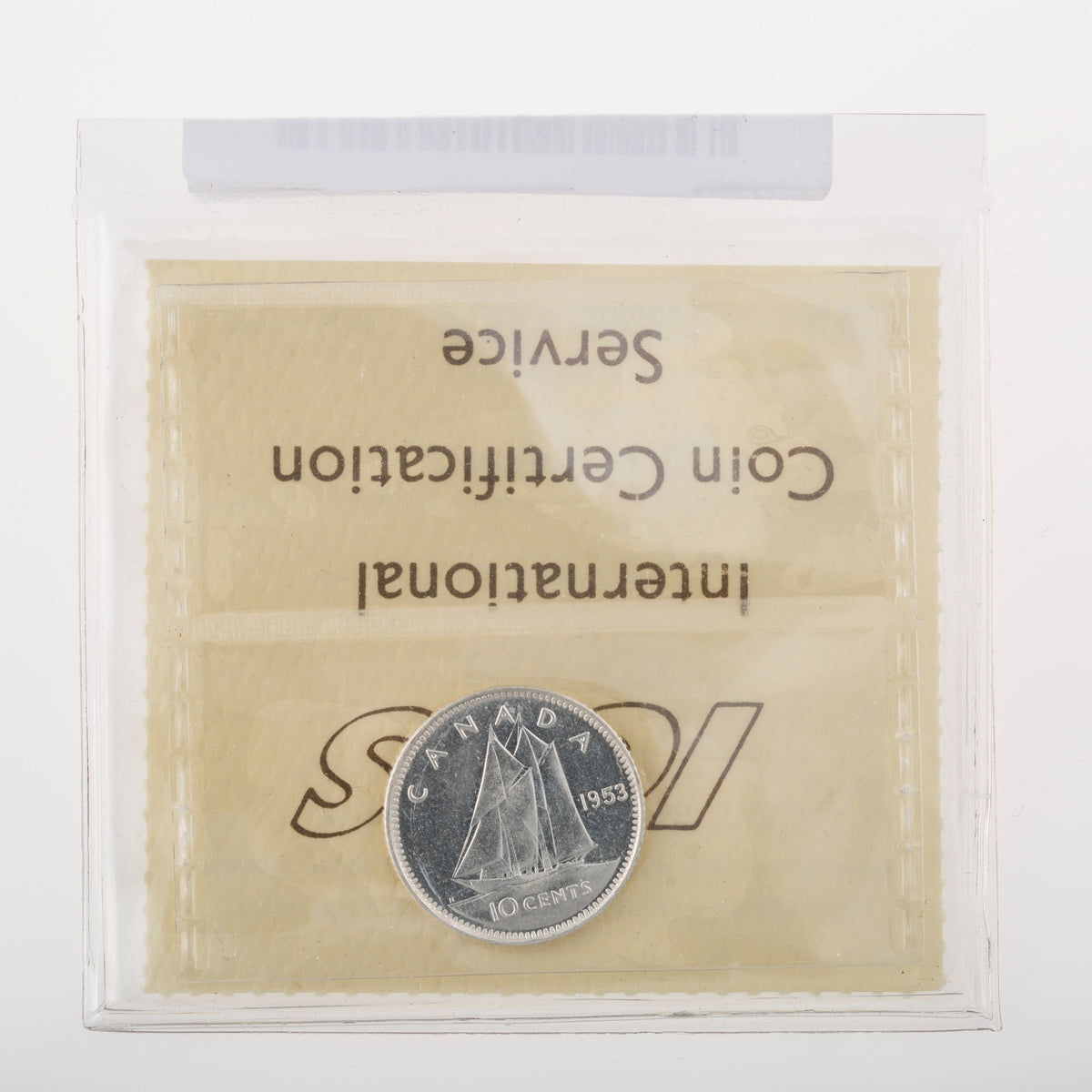 10 Cent 1953 SF; Cameo ICCS MS-64