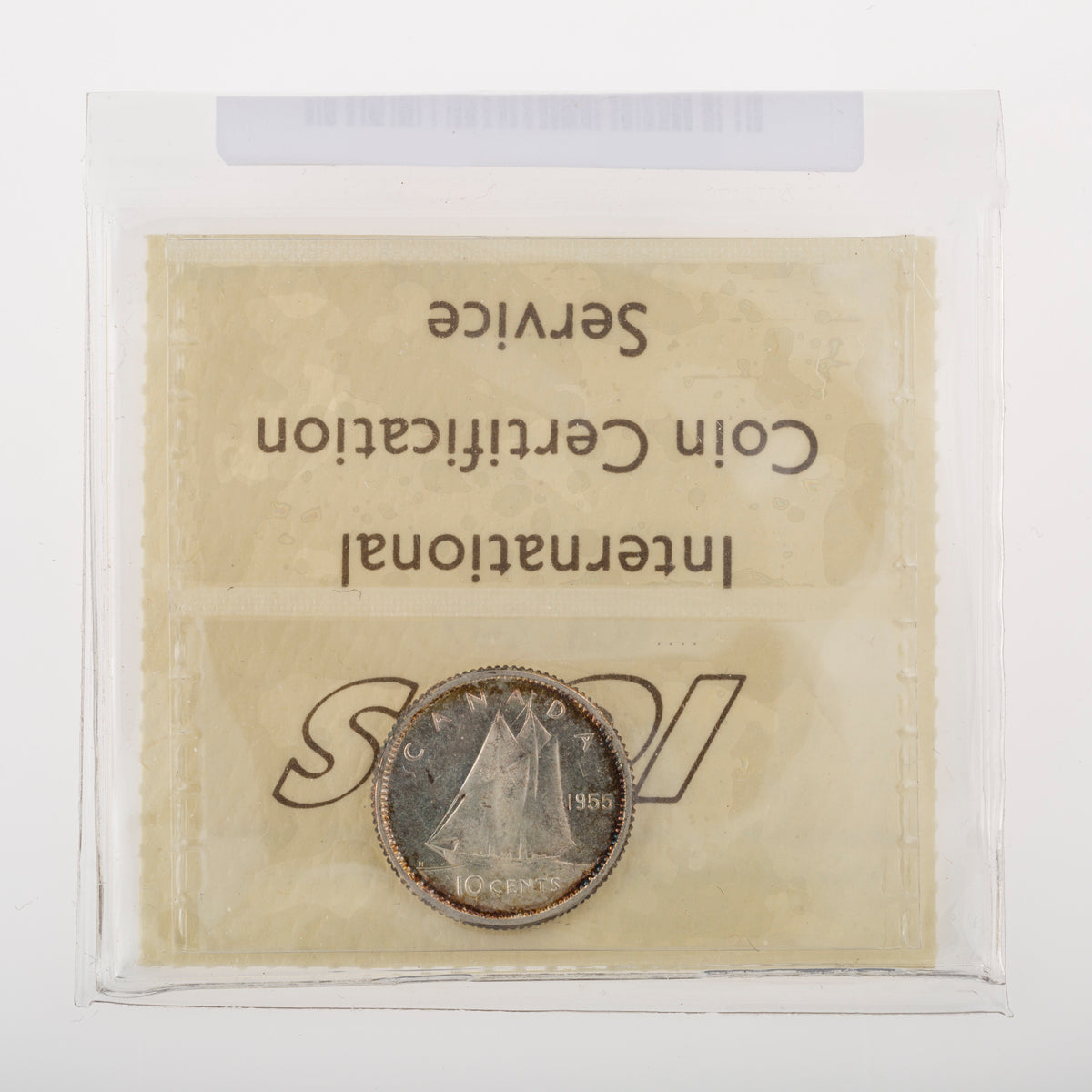 10 Cent 1955 ICCS MS-64