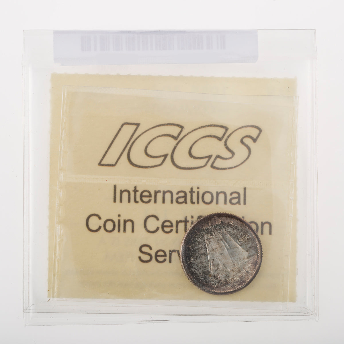 10 Cent 1955 ICCS MS-65