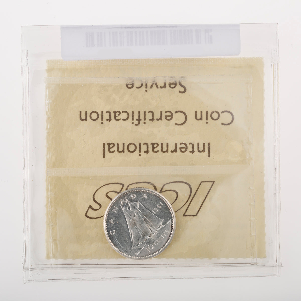 10 Cent 1961 ICCS MS-65