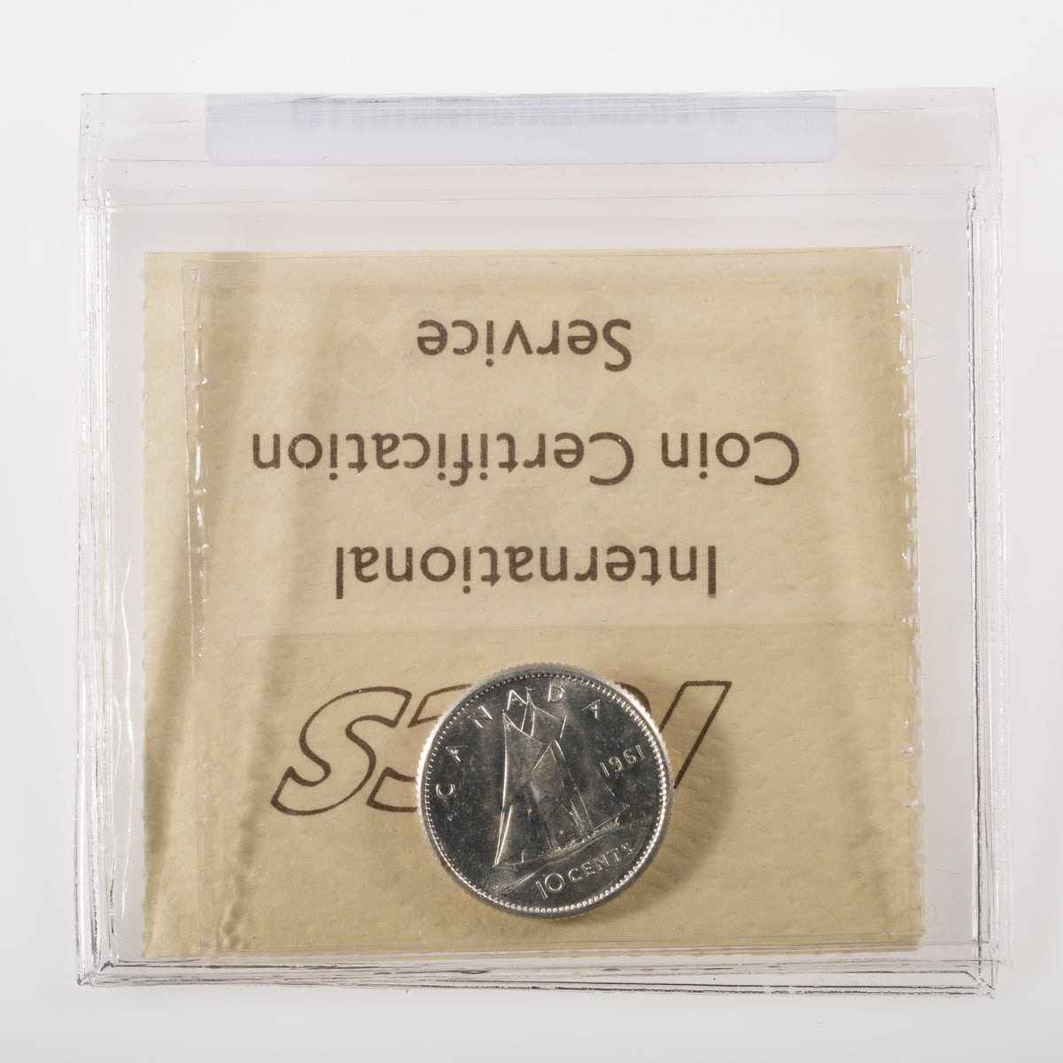 10 Cent 1961 ICCS MS-65