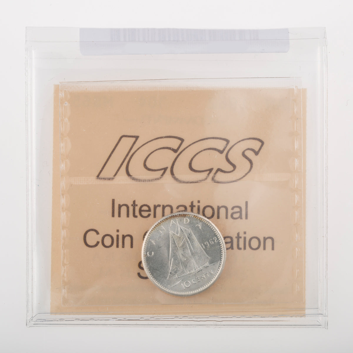 10 Cent 1962 ICCS MS-65