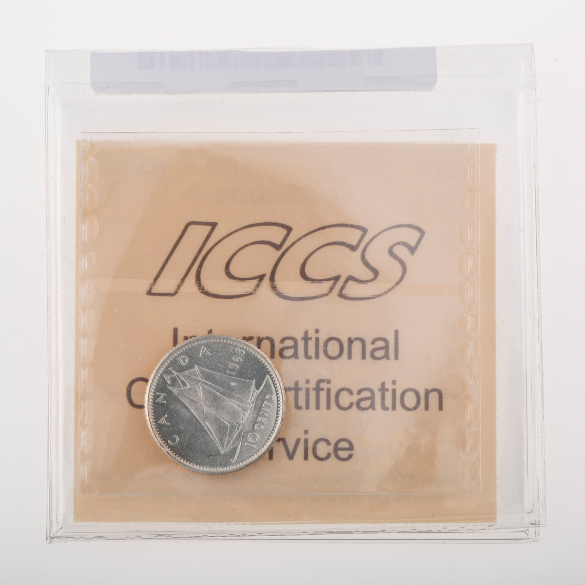 10 Cent 1963 ICCS MS-65