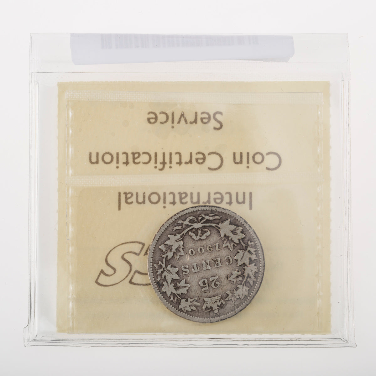 25 Cent 1900 ICCS G-6