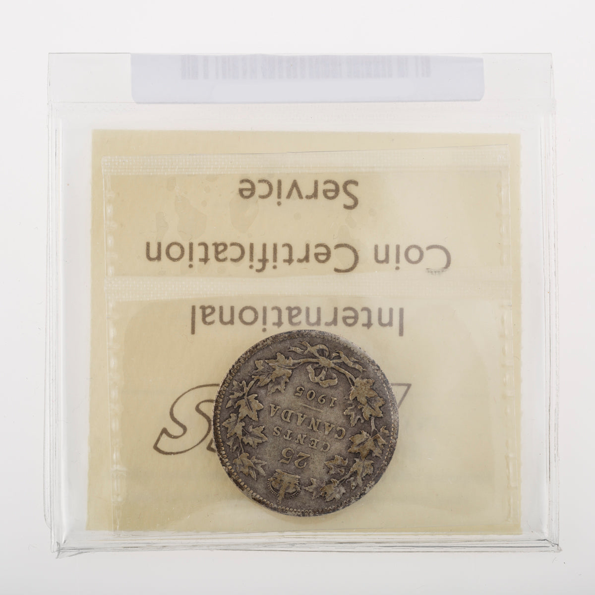 25 Cent 1905 ICCS VG-8