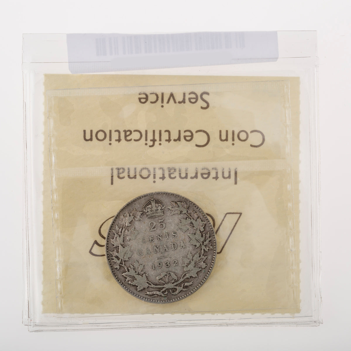 25 Cent 1932 ICCS F-15