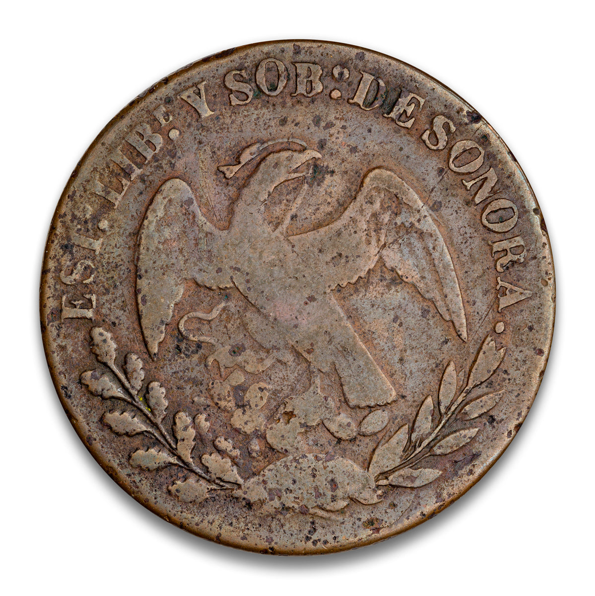 Mexico Base 1/4 Real 1859