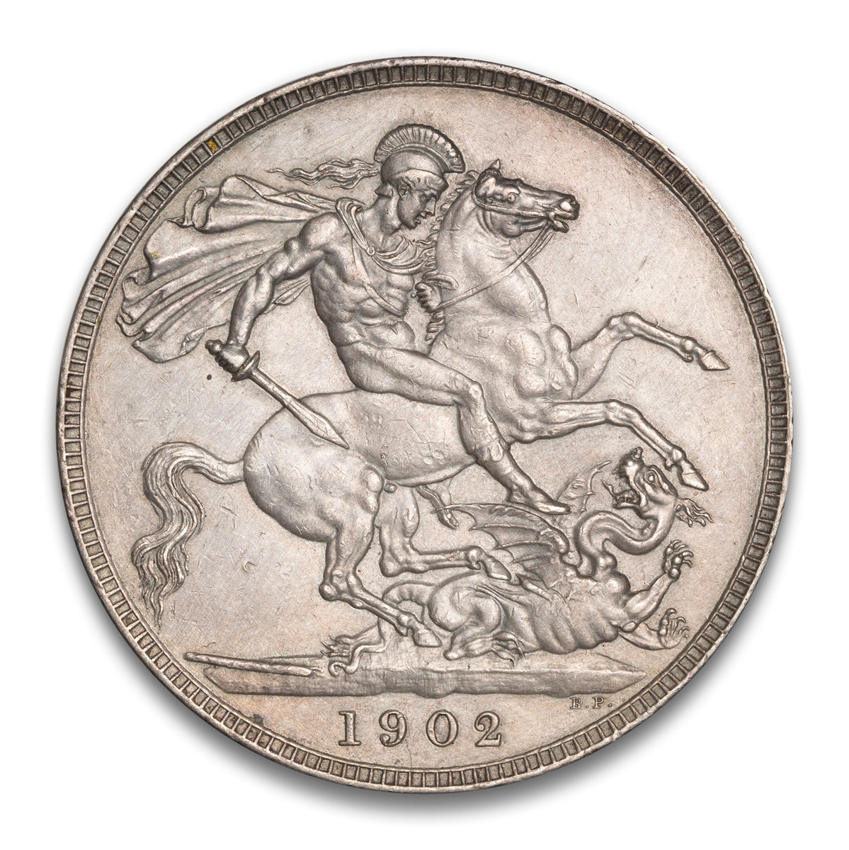 Great Britain Silver 1 Crown 1902