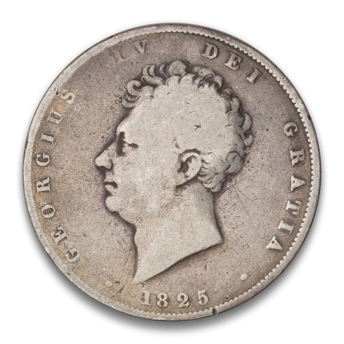 Great Britain Silver Half Crown 1825