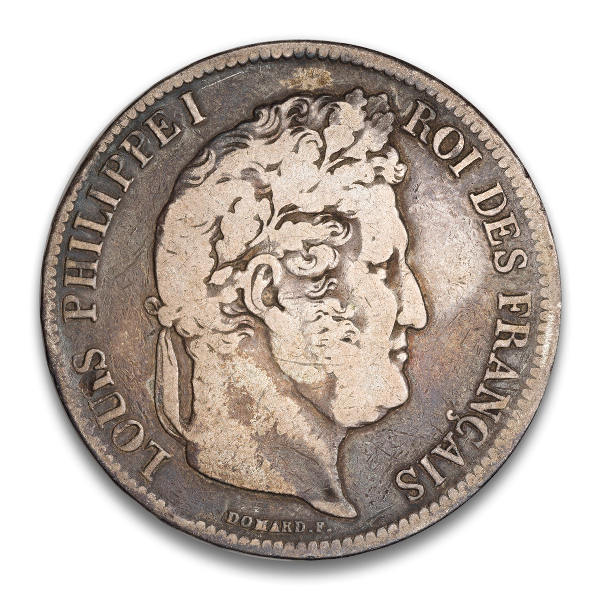 France Silver 5 Francs 1838 MA