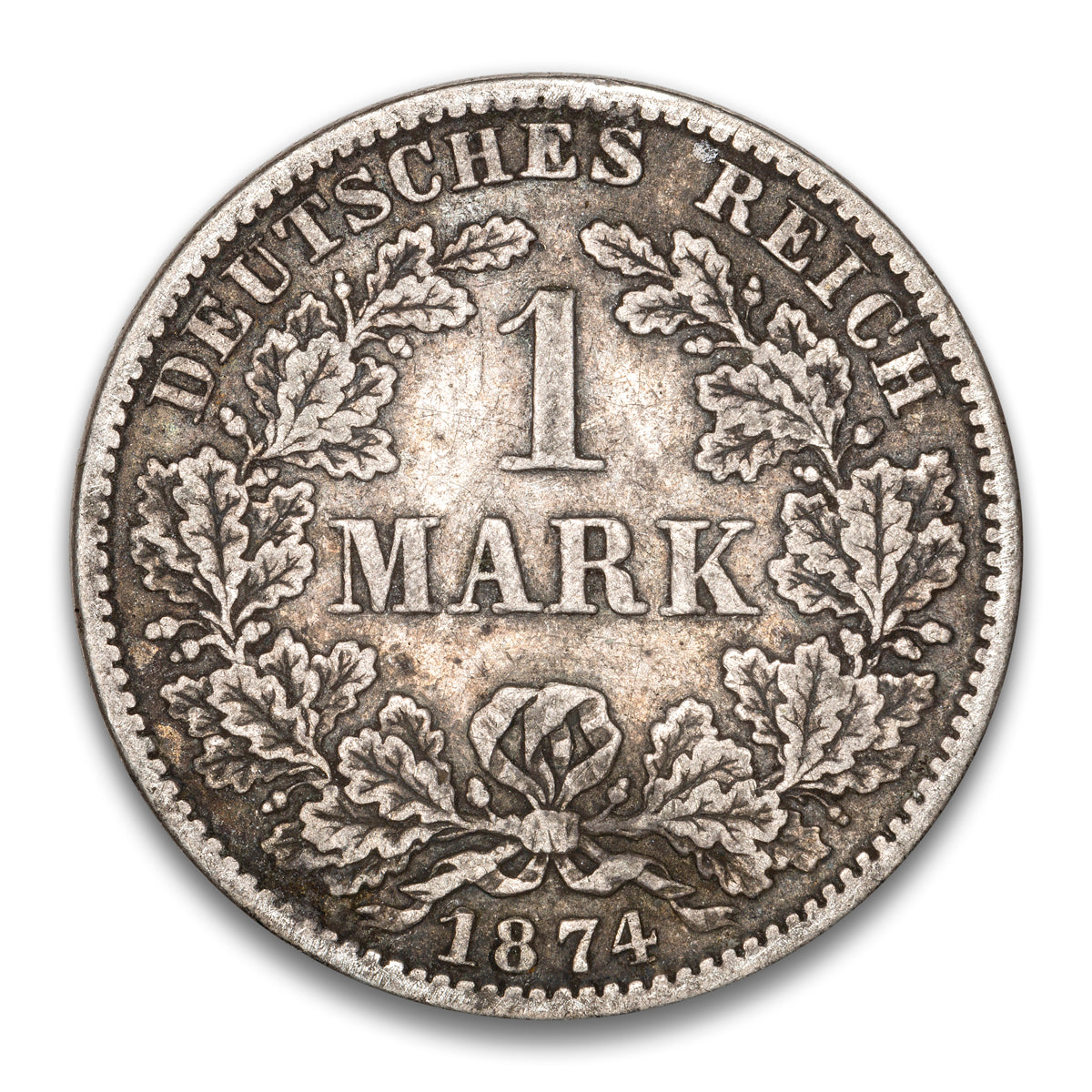 Germany Silver 1 Mark 1874 A