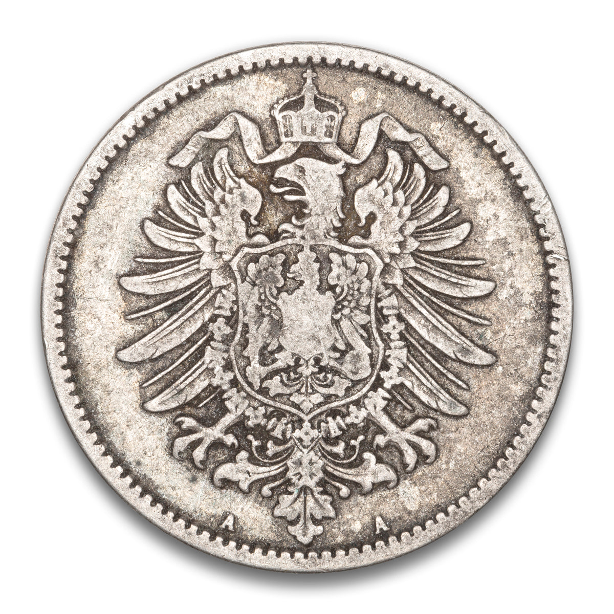 Germany Silver 1 Mark 1874 A