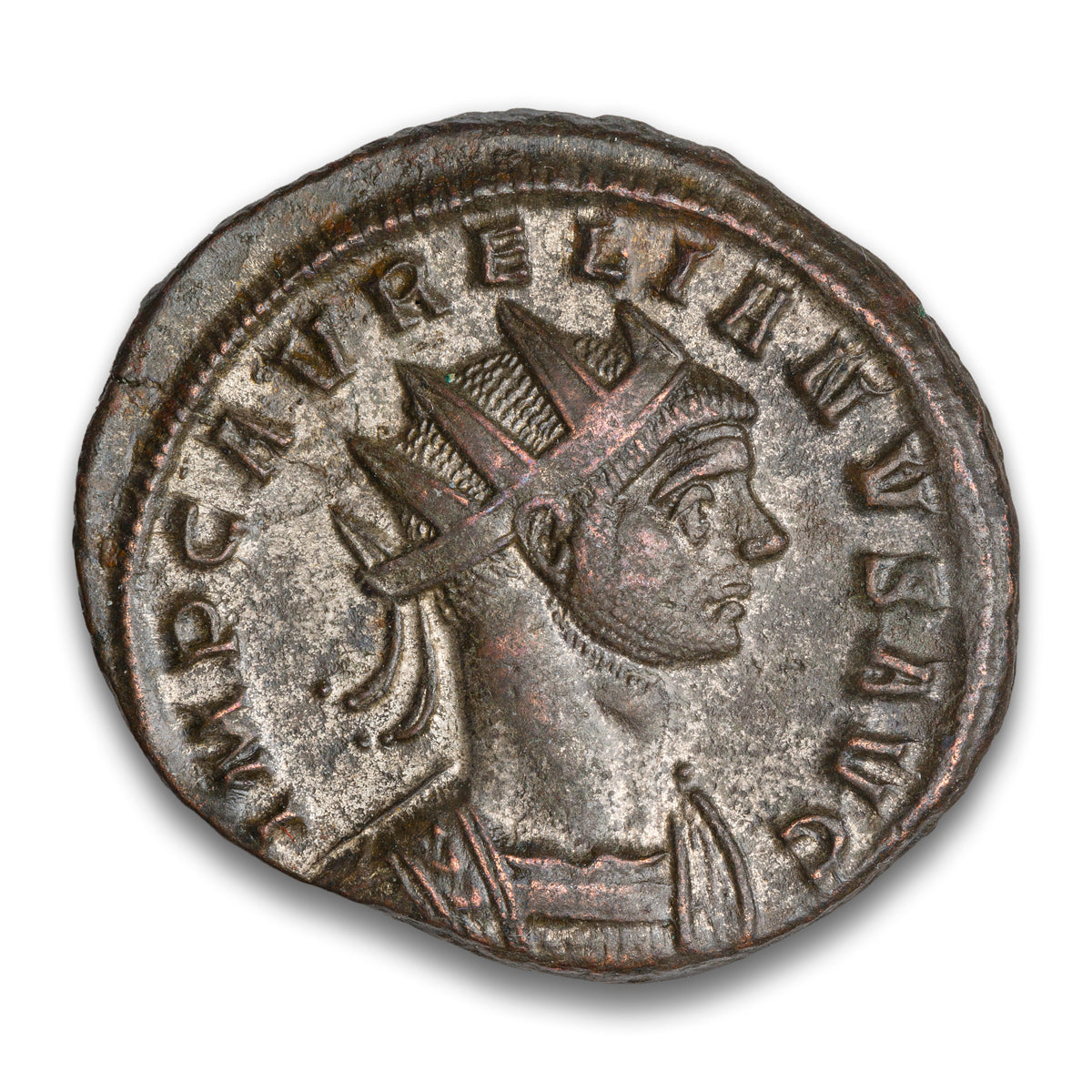 Aurelian Ancient Rome Base 1 antoninianus 270-275 Ticinum