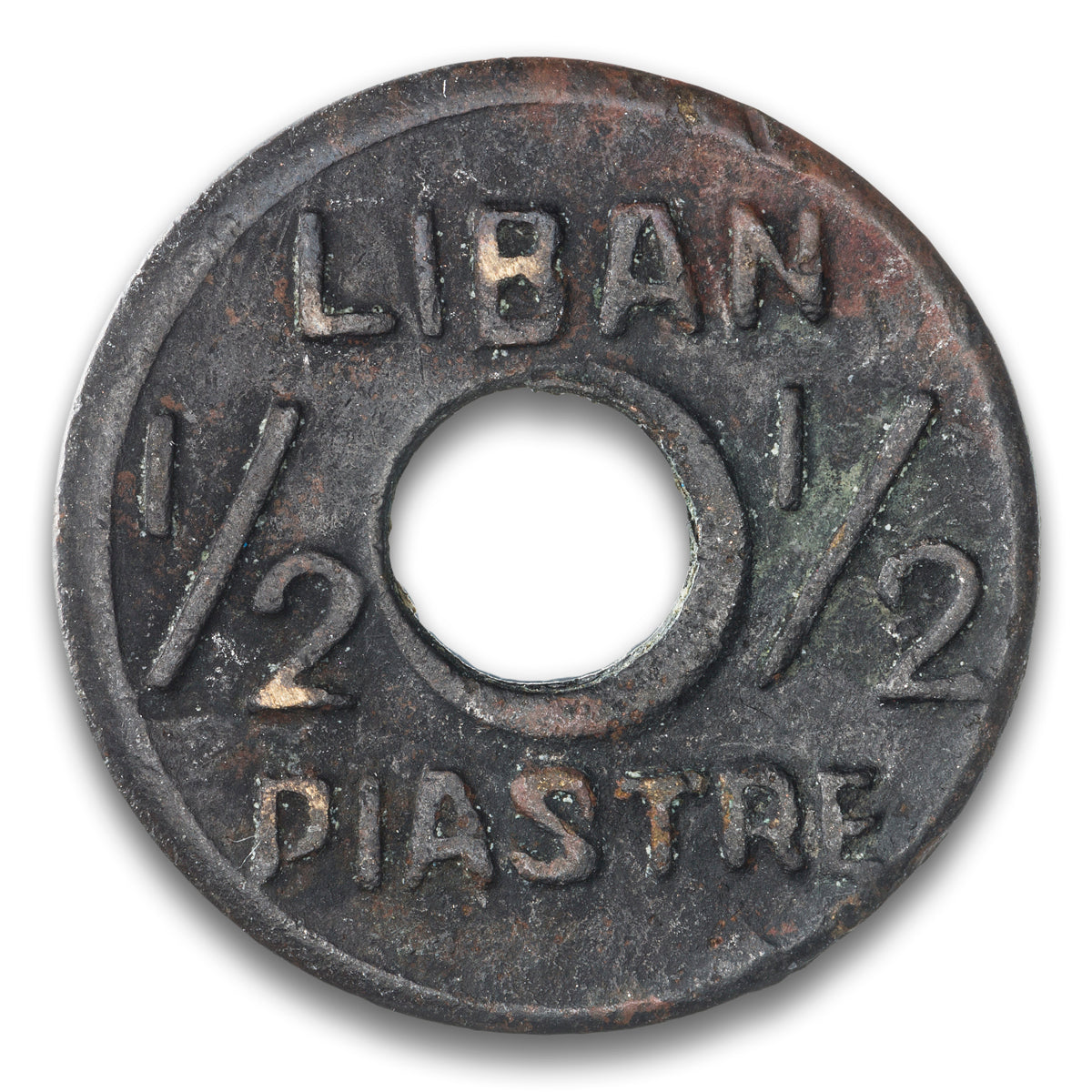 Lebanon Base 1/2 Piastre 1941