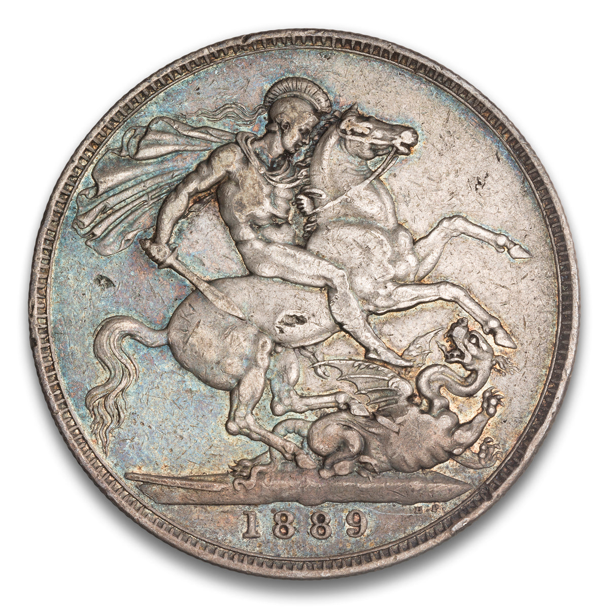 Great Britain Silver 1 Crown 1889