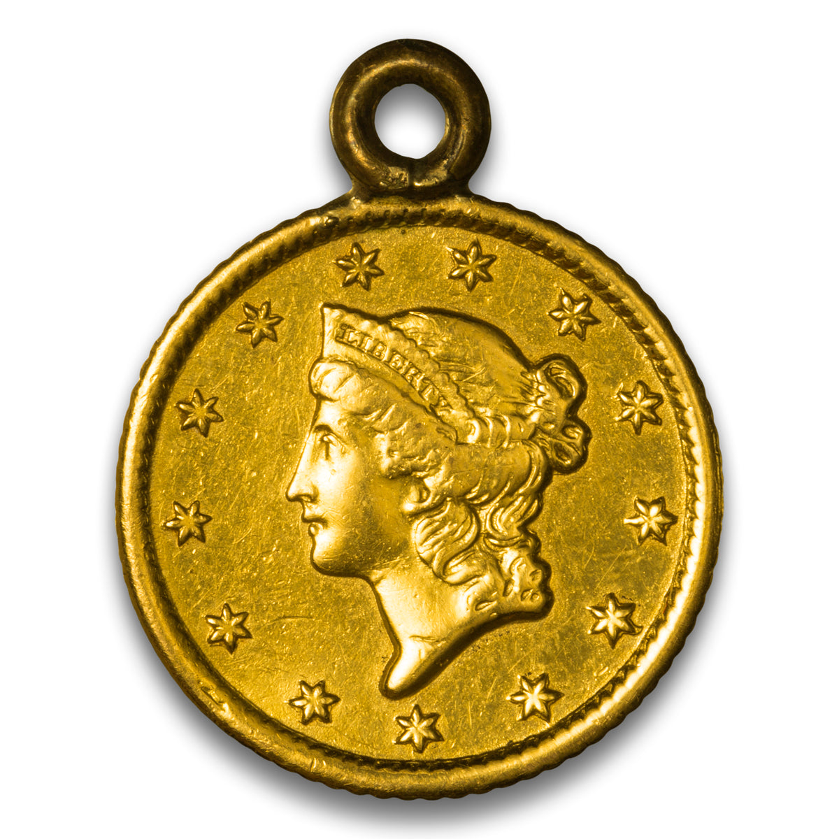 United States $1 Gold 1852