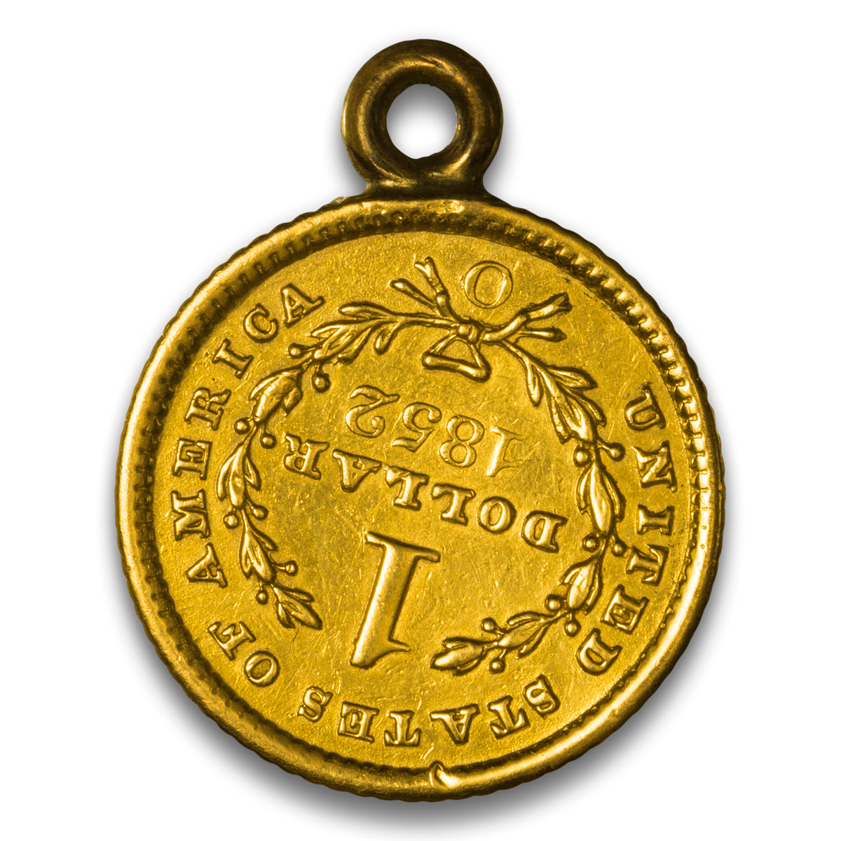 United States $1 Gold 1852