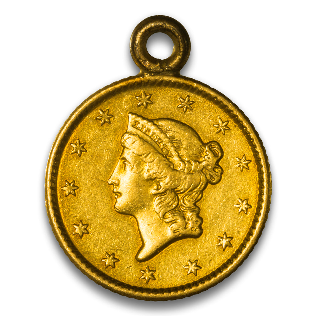 United States $1 Gold 1852