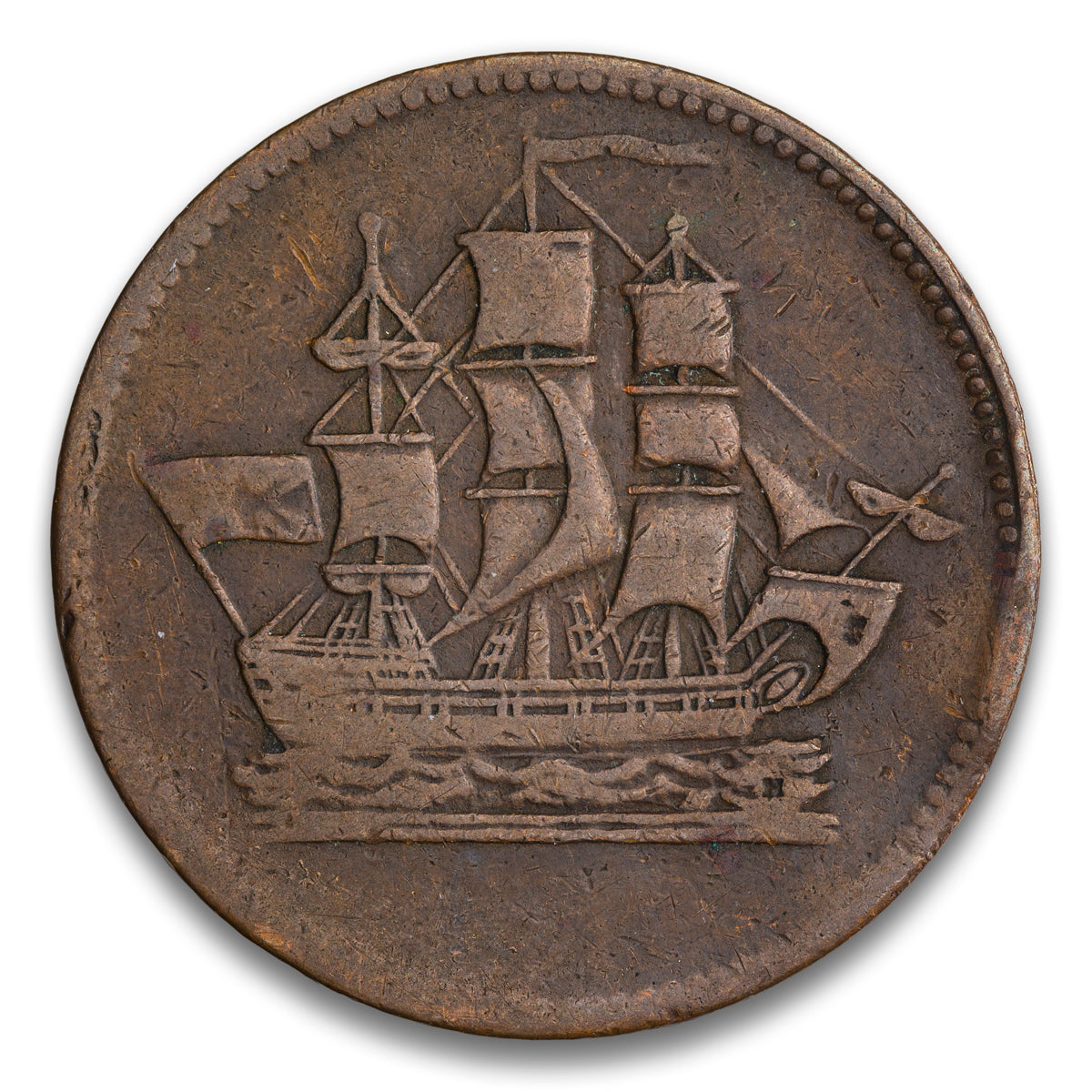 Ships Colonies & Commerce Prince Edward Island Base token