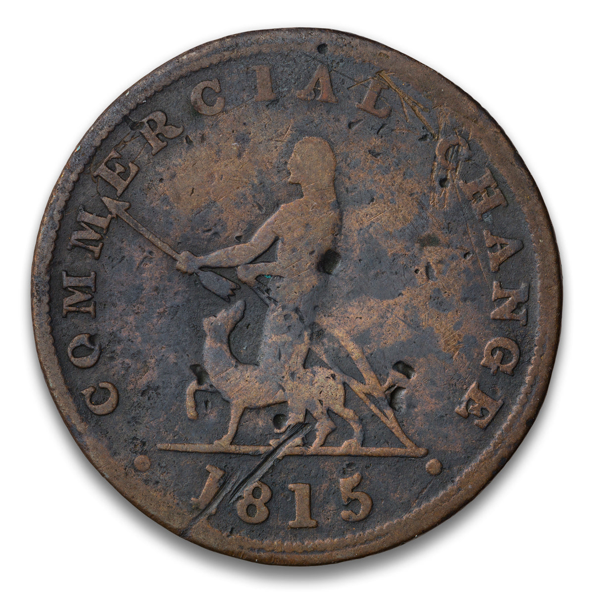 Commercial Change Upper Canada Base token 1815