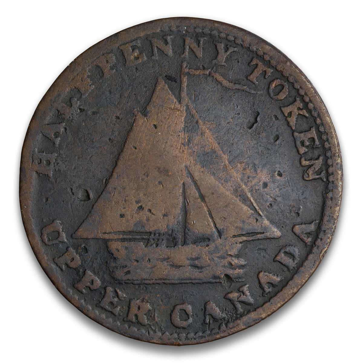 Commercial Change Upper Canada Base token 1815
