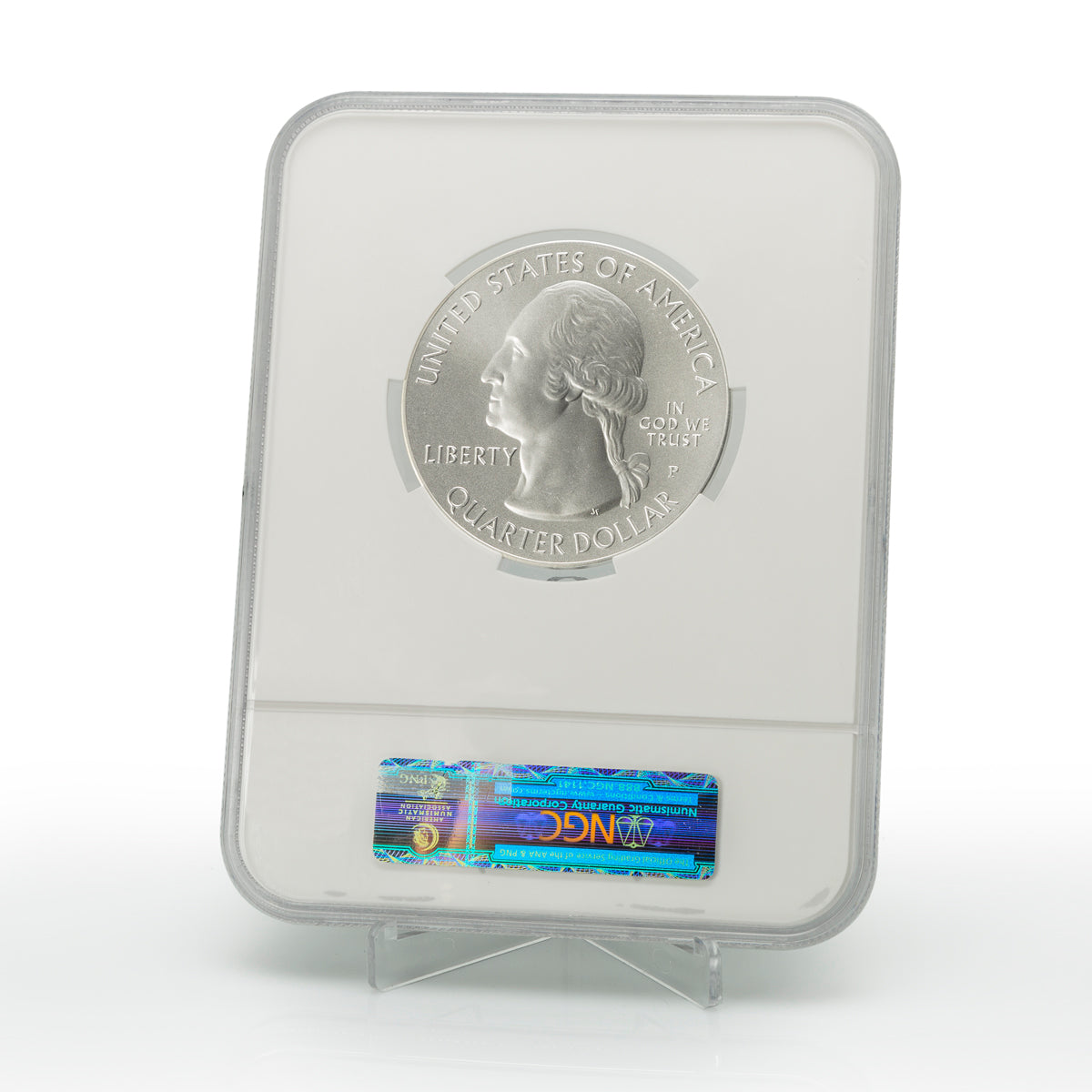 2011 25 Cents SP-70 America's National Treasures: Chickasaw Oklahoma - Pure Silver Coin
