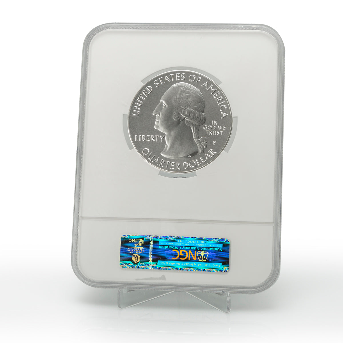 2012 25 Cents SP-70 America's National Treasures: Denali Alaska - Pure Silver Coin