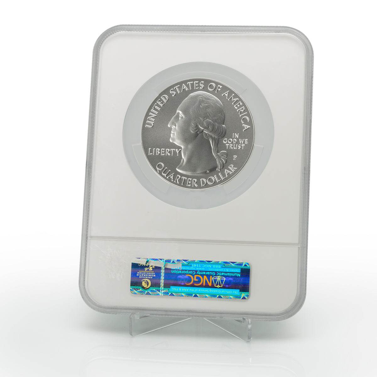 2010 25 Cents SP-70 America's National Treasures: Mount Hood Oregon - Pure Silver Coin