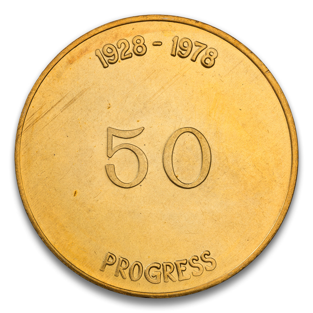 Quesnel, BC 50th anniversary Base medal 1928-1978